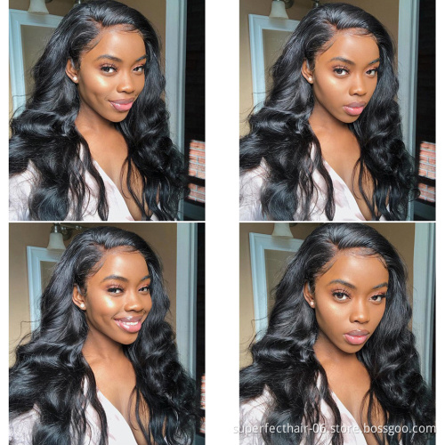Factory price bone straight human hair lace wig human hair wigs